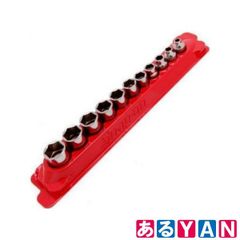 (新品未使用) スナップオン 211FSY 3/8インチ ソケット シャロー 6角 インチサイズ 11点セット 2500000007052