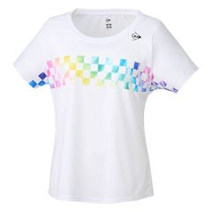 ダンロップ/DUNLOP WOMEN'S  GAME SHIRT テニス バトミントン　ホワイト Mサイズ DAP-1421W