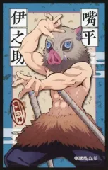 【中古】食玩 ステッカー・シール 嘴平伊之助/立ち絵 「鬼滅の刃 デコステッカー5ガムつき」