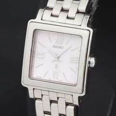Ⴤ1484 ꕤ美品 SEIKO LK ルキア 腕時計 シルバー スクエア 3針 - メルカリ