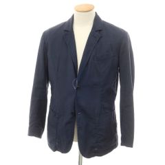 【中古】シーピーカンパニー C.P.Company ストレッチリネンコットン ジャケット ネイビー【サイズ44】【メンズ】