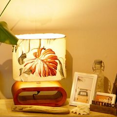 UROS ウロス テーブルランプ　Tredtex Fabrics (Hawaii)ハワイアン ランプシェード