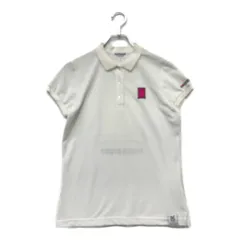 中古 レディース ジャックバニー Jack Bunny!! 半袖ポロシャツ 1(M) 白 ホワイト ドラえもんコラボ