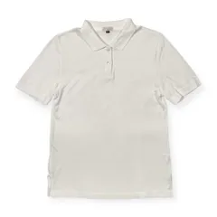 Burberrys バーバリー ワンポイント刺繍 半袖 ポロシャツ サイズ M /レディース/ホワイト/三陽商会/オールド