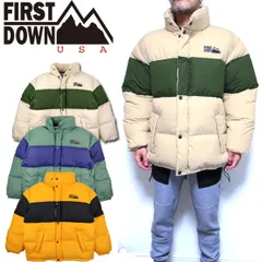 ファーストダウン ダウンジャケット アウター FIRST DOWN ブランド 冬 メンズ レディース RITZ EXCLUSIVE DOWN JACKET F142541C オーバーサイズ セール