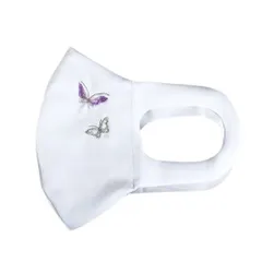 マスク 日本製 おしゃれ 刺繍マスク 晴れ着マスク 成人式マスク ワンポイント