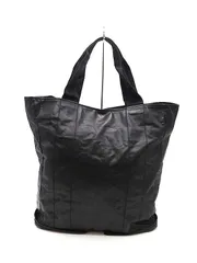 Maison Martin Margiela 11 メゾン マルタン マルジェラ 11 17AW フォールディングレザートートバッグ ブラックのサムネイル