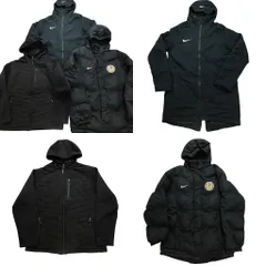 古着卸 まとめ売り スポーツブランドMIX フーディー 中綿 ジャケット 3枚セット (メンズ M ) ナイキ ニューバランス 中古 古着 NB9917