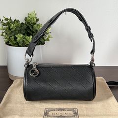 [新品]GUCCI グッチ ブロンディ ミニショルダーバッグ   ハンド レザー 760170 ブラック 黒 レディース