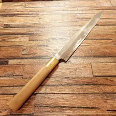 源忠寛最上作　尺　先丸柳刃 源忠寛最上作 尺 先丸柳刃 刺身包丁 源 行秀作 別打