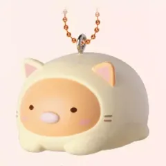 【中古】雑貨 とんかつ 「すみっコぐらし ぽかぽかねこびより ねこになりきりマスコットキーチェーン」