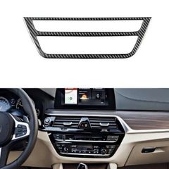 BMW 5シリーズ G30 G38 2018-2022 カーボンファイバー エアコンコントロールパネル スイッチフレーム 装飾ステッカー アクセサリー カスタムパーツ 交換