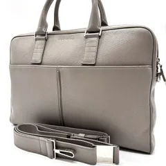 【良品】 DIOR ディオール DIOR HOMME ディオールオム ハンドバッグ トートバッグ ショルダーバッグ ビジネスバッグ レザー 革 グレージュ グレー 灰色 ベージュ 肌色 ユニセックス 男女兼用 メンズ レディースのサムネイル