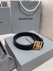 【今日特価】Balenciaga 新款レザーベルト-3