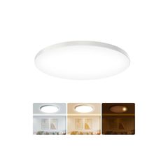 Coizabera LED シーリングライト 10畳 45w 5200lm 薄型 豆電球常夜灯付き おしゃれ 天井照明器具 室内灯 電気 蛍光灯 寝室/リビング/ダイニング/子供部屋適用