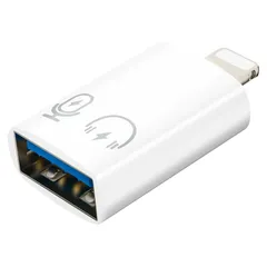 iPhone OTG 変換 アダプタ USB-A 高速データ転送 機能 対応 高速データ転送 USBメモリ ハードディスク キーボード マウス iPad タブレット 写真 ビデオ 容量拡張 軽量 小型 コンパクト アプリ不要
