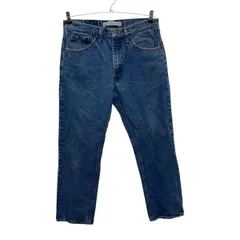 Lee デニムパンツ W33 ブルー リー ジップアップ メキシコ製 カジュアル アメカジ ジーンズ コットン 古着卸 アメリカ仕入 2506-420