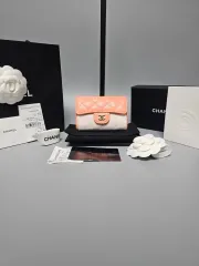 Chanel(シャネル) クラシック 金具 キャビア フラップ カード 財布 25ss