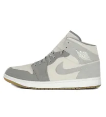 2024年最新】nike air jordan 1 mid se coconut milk/particle grey ナイキ エアジョーダン1  ミッド se ココナッツミルク/パーティクル グレーの人気アイテム - メルカリ