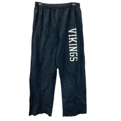 JERZEES スウェットパンツ L チャコールグレー ジャージーズ ビッグプリントロゴ 裏起毛 ボトムス 古着卸 アメリカ仕入 2509-422のサムネイル