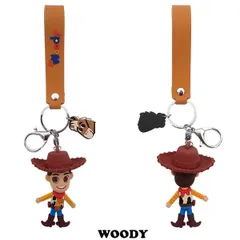 トイストーリー3D PVC キーホルダー ウッディ&バズライトイヤー