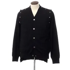 【中古】コムデギャルソンオムプリュス COMME des GARCONS HOMME PLUS 2016年秋冬 ウール カーディガン ブラック【サイズL】【メンズ】のサムネイル