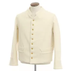 【中古】アナトミカ ANATOMICA DOLMAN ウール マオカラー ワークジャケット オフホワイト【サイズL】【メンズ】のサムネイル