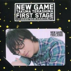 [중고] 캐릭터 카드 (남성) 테라시마 타쿠 아츠메시지 카드 [데라지마 타쿠 아츠 1st Live NEW GAME -FIRST STAGE-]