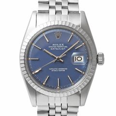 1973年前後 ROLEX デイトジャスト Ref.1603 ブルー アンティーク品 メンズ 腕時計