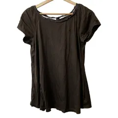 Burberry Blue Label(バーバリーブルーレーベル) 半袖カットソー サイズ38 M レディース - ダークブラウン クルーネック