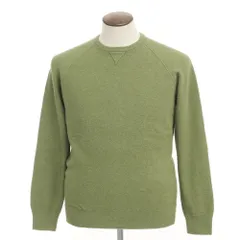 【新品】タリアトーレ TAGLIATORE コットンナイロンパイル クルーネックニット オリーブ系【サイズ50】【メンズ】のサムネイル