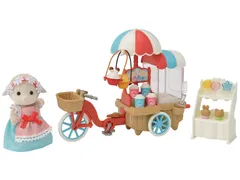 Families Sylvanian エポック社 ドールハウス おもちゃ 3歳以上 STマーク認証 ミ-90 】 EPOCH ポップコーンサイクル ポンポン! 【 おみせやさん ゆうえんち シルバニアファミリー