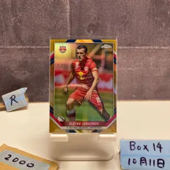 2022 Topps Chrome Bundesliga Zlatko Junuzovic 03/10 FC RED BULL SALZBURG Refractor カード