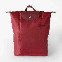 新品 ロンシャン LONGCHAMP リュックサック ル プリアージュ グリーン バックパック Mサイズ ポムグラネート