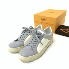 TOD‘S トッズ レザースニーカー グレー 37◆のサムネイル