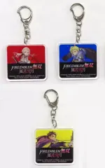 【中古】雑貨 エーデルガルト＆ディミトリ＆クロード アクリルキーホルダー 3種セット 「Switchソフト ファイアーエムブレム無双 風花雪月」 楽天ブックス購入特典