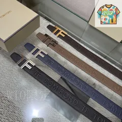 【今日特価】Tom Ford ダブルフェイス レザーベルト-1