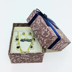 ピアス　ネックレス　セット　BOX入り　ANEMONE　アネモネ