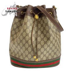 GUCCI オールドグッチ GGスプリーム シェリーライン ショルダーブラウン GUCCI ◎◎ グッチ シェリーライン ショルダーバッグ オールド