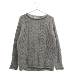 nonnative (ノンネイティブ) 13AW ローゲージ クルーネック ウールニットセーター グレー NN-K2401のサムネイル