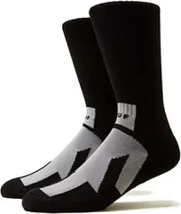 HUF GIRL Crew Socks Black 靴下 ソックス 送料無料のサムネイル