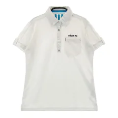 サイズ：M ADIDAS GOLF アディダスゴルフ N60946 半袖 ポロシャツ  ホワイト系 [240101296849]# ゴルフウェア レディース ストスト