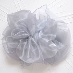 LoveRich ラブリッチ 【スカイグレー/帯単品】 ふんわり オーガンジー 帯 兵児帯 花魁 着物 浴衣 ドレス レディース [2032] 幅：約35cm 長さ：約400cm