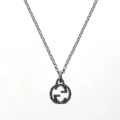 〇〇GUCCI グッチ インターロッキングG ペンダント Ag925 ネックレス  455535 J8400 0811 シルバー