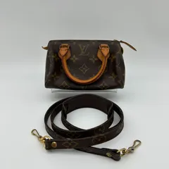 LOUIS VUITTON（ルイヴィトン）モノグラムキャンバス ショルダーバッグ ミニスピーディ ブラウン M41534【中古】