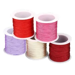 ✿α 様✳️ネイティブ調デザイン4連cord bracelet モンステラ