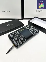 【今日特価】Dior ディオール シングルジッパーハンドバッグシリーズ 表裏共に頭層牛皮を採用