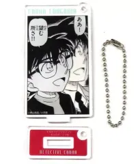 【中古】キーホルダー 江戸川コナン(ああ!望む所さ!!) アクリルキーホルダー 「名探偵コナン」 コナン公式アプリ プレミアムクラブ会員限定グッズ