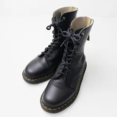 コラボ 定価5.7万 ワイズ × ドクターマーチン Y's × Dr.Martens 10EYE BOOT ジップ 10ホールブーツ 6/ブラック 23cm【2400013845267】のサムネイル