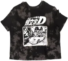 【中古】Tシャツ FC3Svsエボ3 Tシャツ ブラック XXLサイズ 「頭文字D×SHEIN」